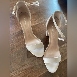 Madden Girl BEELLA nude heels size 8